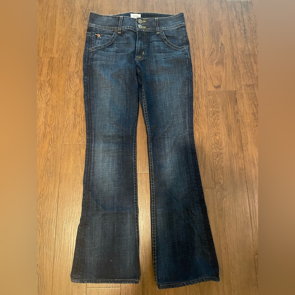 Hudson low rise boot cut jean